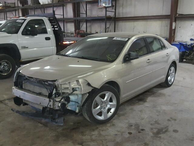 1G1ZB5E07CF202304 - 2012 CHEVROLET MALIBU LS 棕色 照片 2