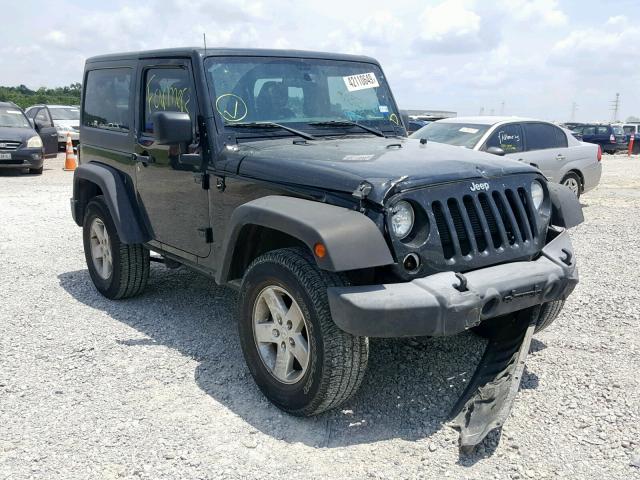 1C4AJWAG6FL761333 - 2015 JEEP WRANGLER S BLACK photo 1