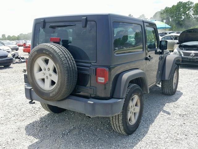 1C4AJWAG6FL761333 - 2015 JEEP WRANGLER S BLACK photo 4