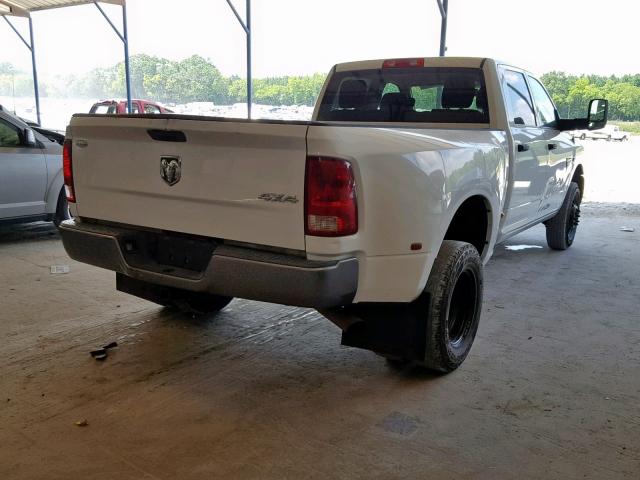 3D73Y4CLXBG508693 - 2011 DODGE RAM 3500 WHITE photo 4