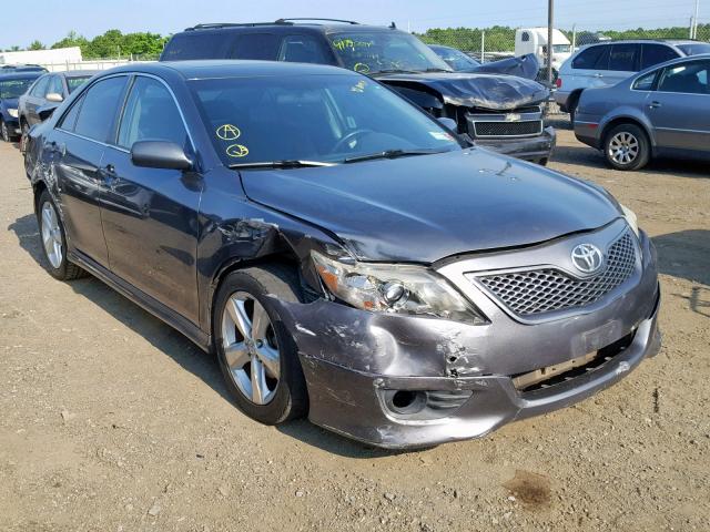 4T1BF3EK6BU139897 - 2011 TOYOTA CAMRY BASE GRAY photo 1