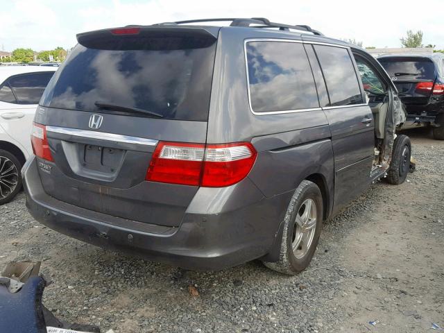 5FNRL38827B049125 - 2007 HONDA ODYSSEY TO SILVER photo 4