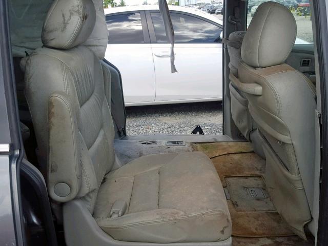 5FNRL38827B049125 - 2007 HONDA ODYSSEY TO SILVER photo 6