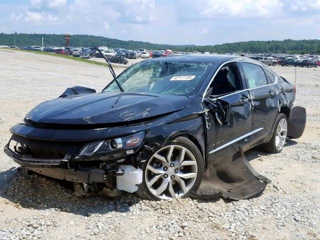 2G1125S32J9135659 - 2018 CHEVROLET IMPALA PRE BLACK photo 2