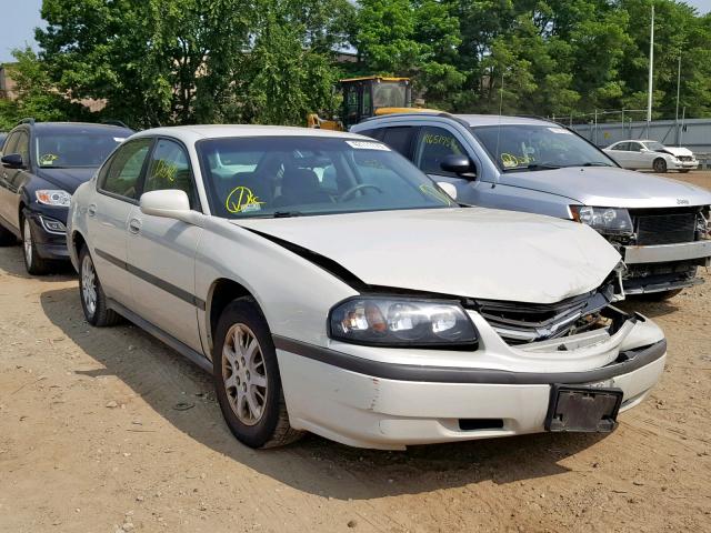 2G1WF52E649386264 - 2004 CHEVROLET IMPALA WHITE photo 1