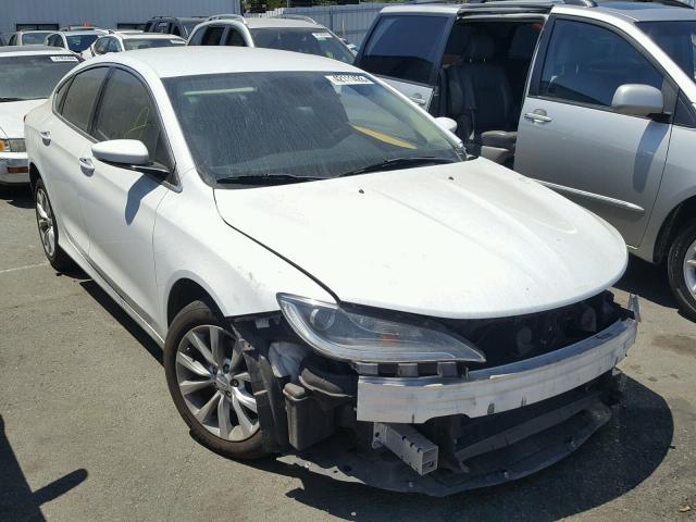 1C3CCCCB9FN612748 - 2015 CHRYSLER 200 C WHITE photo 1