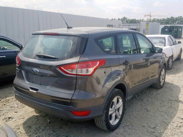 1FMCU0F7XFUC72249 - 2015 FORD ESCAPE S GRAY photo 4