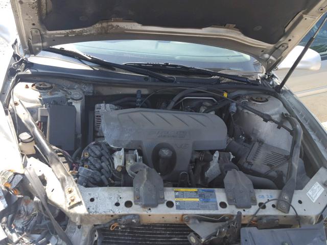 2G2WP552281134882 - 2008 PONTIAC GRAND PRIX ვერცხლისფერი ფოტო 7