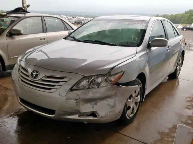 4T1BE46KX7U187207 - 2007 TOYOTA CAMRY NEW SILVER photo 2