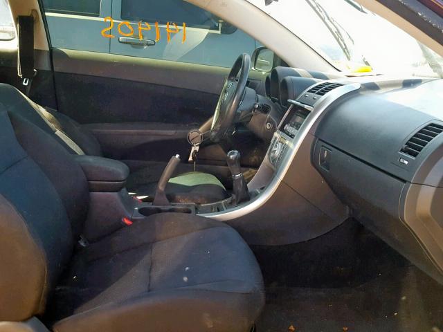 JTKDE3B76A0307732 - 2010 TOYOTA SCION TC იასამნისფერი ფოტო 5