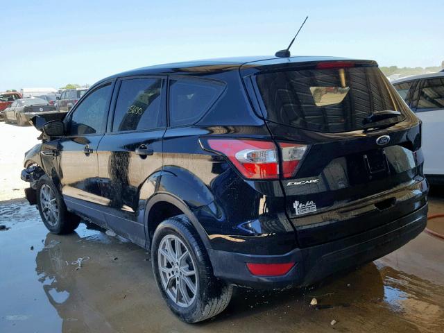 1FMCU0F72JUB83140 - 2018 FORD ESCAPE S BLACK photo 3