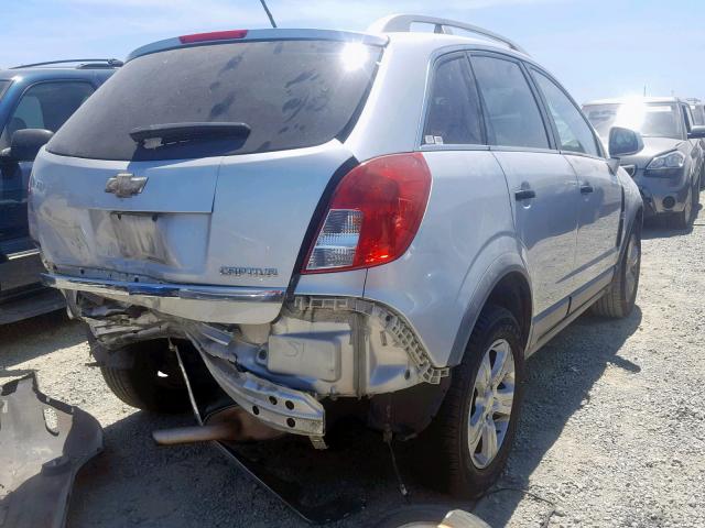 3GNAL2EK5DS612363 - 2013 CHEVROLET CAPTIVA LS SILVER photo 4