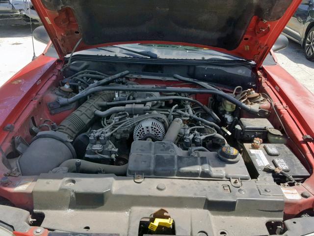 1FALP42X4VF198294 - 1997 FORD MUSTANG GT RED photo 7