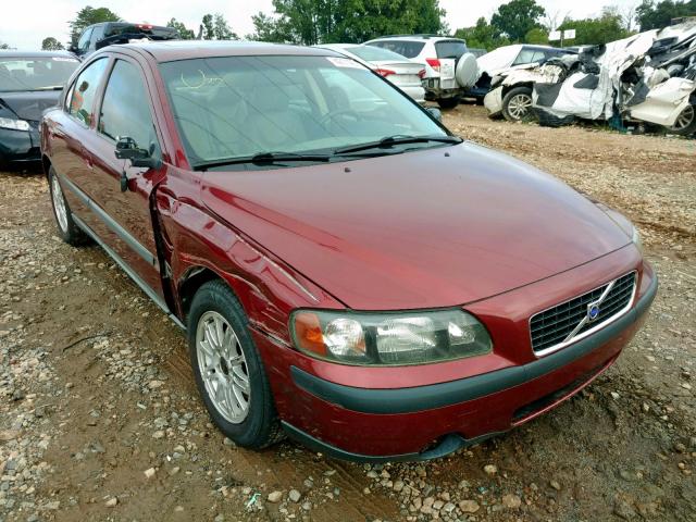 YV1RS61T932261420 - 2003 VOLVO S60 BURGUNDY photo 1