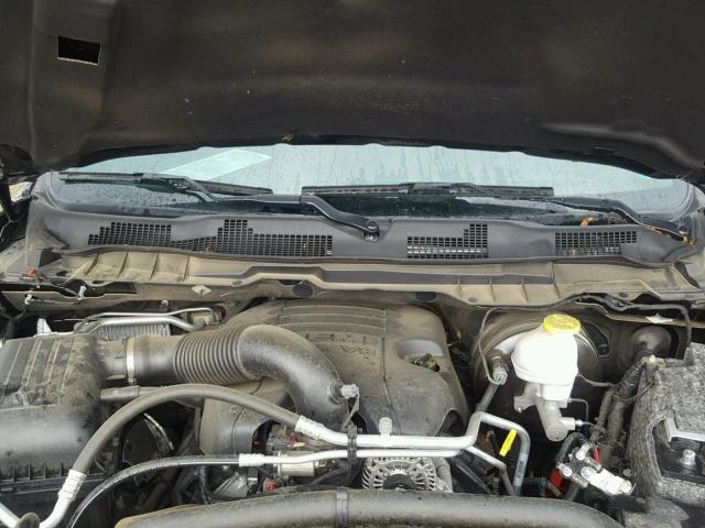 1C6RR7YTXHS567635 - 2017 RAM 1500 REBEL შავი ფოტო 7