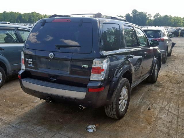 4M2CN9HG5BKJ00391 - 2011 MERCURY MARINER PR BLACK photo 4