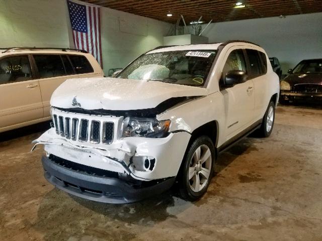 1J4NT1FB3BD246591 - 2011 JEEP COMPASS SP თეთრი ფოტო 2