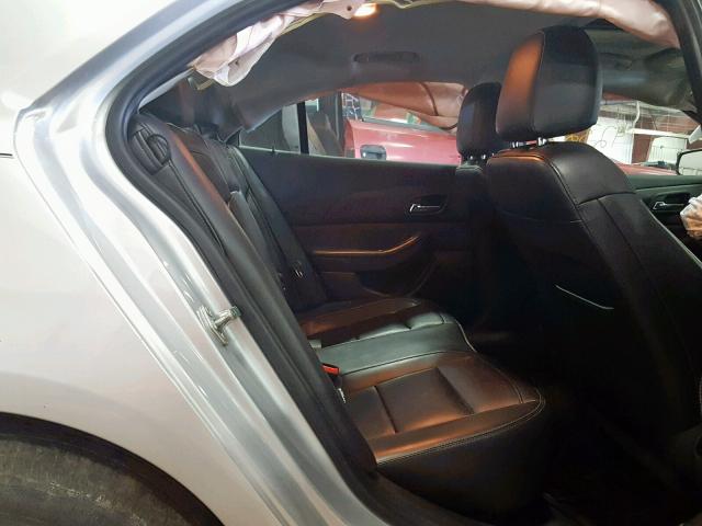 1G11H5SLXEF165553 - 2014 CHEVROLET MALIBU LTZ ვერცხლისფერი ფოტო 6