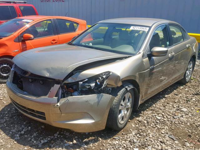 1HGCP26428A091956 - 2008 HONDA ACCORD LXP GOLD photo 2