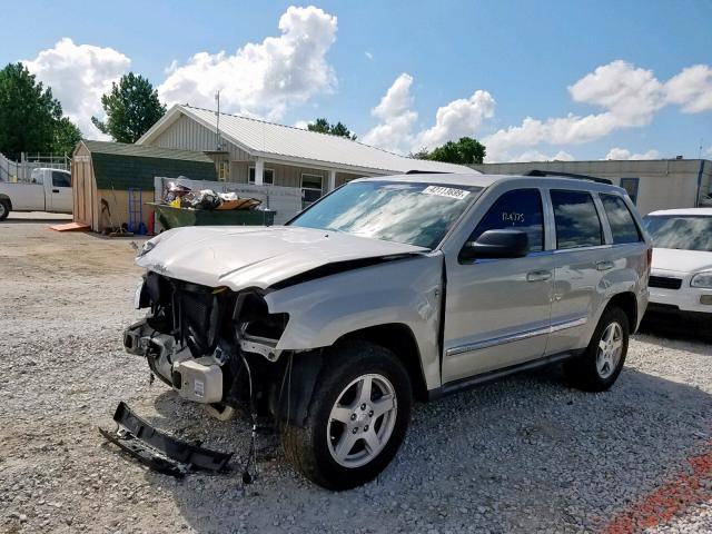 1J8HR58P57C522714 - 2007 JEEP GRAND CHER TAN photo 2