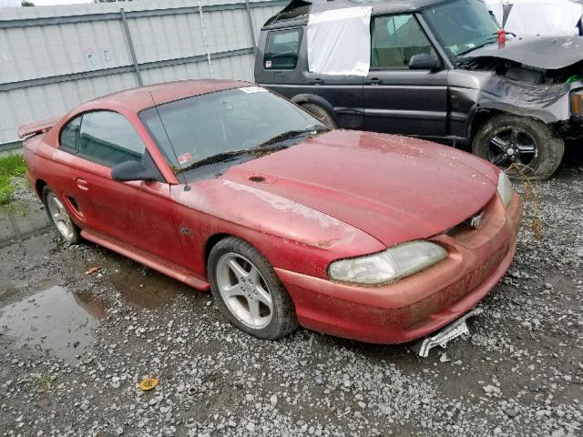 1FALP42T5RF218846 - 1994 FORD MUSTANG GT RED photo 1