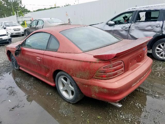 1FALP42T5RF218846 - 1994 FORD MUSTANG GT RED photo 3