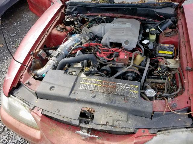 1FALP42T5RF218846 - 1994 FORD MUSTANG GT RED photo 7