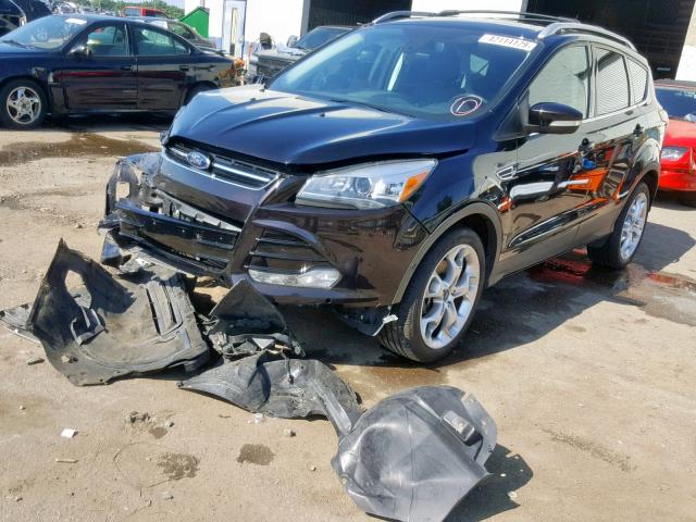 1FMCU9J97DUD53848 - 2013 FORD ESCAPE TIT BLACK photo 2