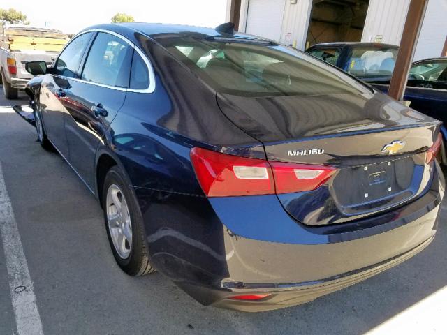 1G1ZB5ST9JF245800 - 2018 CHEVROLET MALIBU LS BLUE photo 3