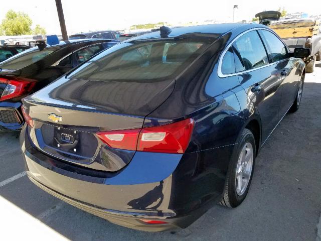 1G1ZB5ST9JF245800 - 2018 CHEVROLET MALIBU LS BLUE photo 4