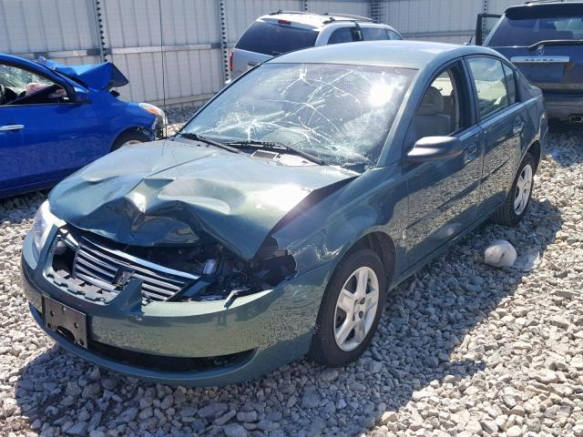 1G8AJ55F37Z172504 - 2007 SATURN ION LEVEL GREEN photo 2