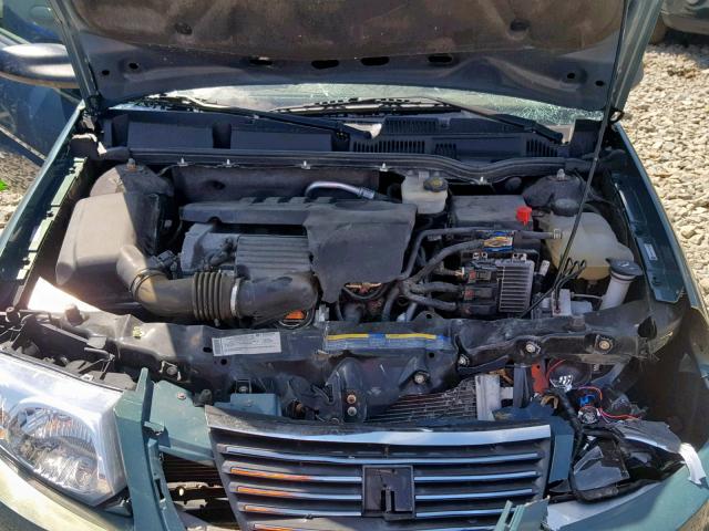 1G8AJ55F37Z172504 - 2007 SATURN ION LEVEL GREEN photo 7