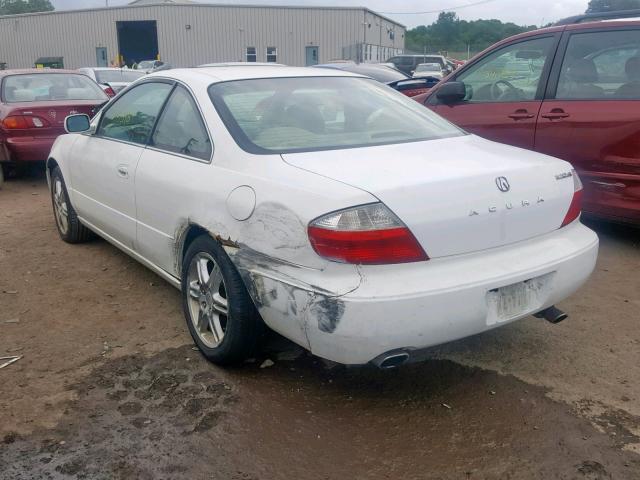 19UYA42683A004886 - 2003 ACURA 3.2CL TYPE WHITE photo 3