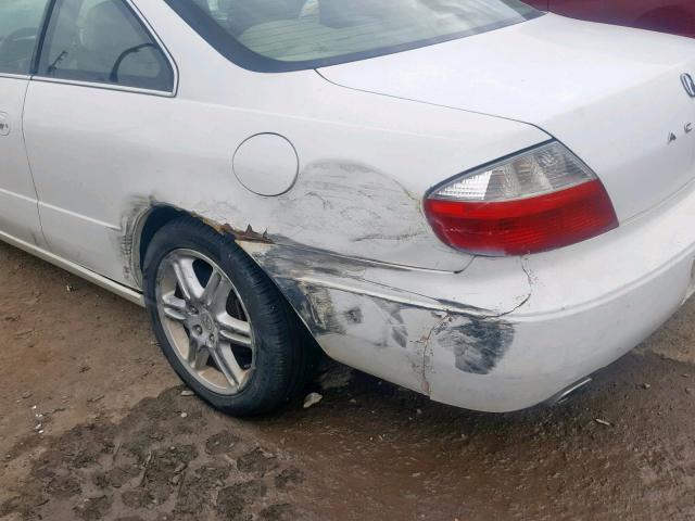 19UYA42683A004886 - 2003 ACURA 3.2CL TYPE WHITE photo 9