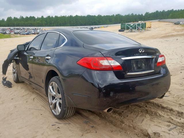 JN1BY1AP7DM513640 - 2013 INFINITI M37 BLACK photo 3