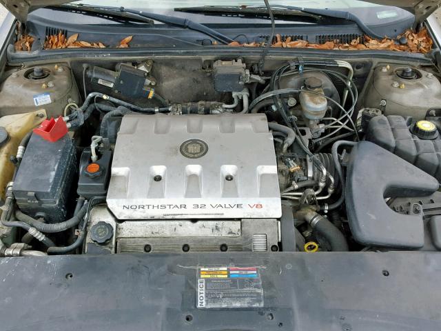 1G6KY5497YU152758 - 2000 CADILLAC SEVILLE ST BEIGE photo 7