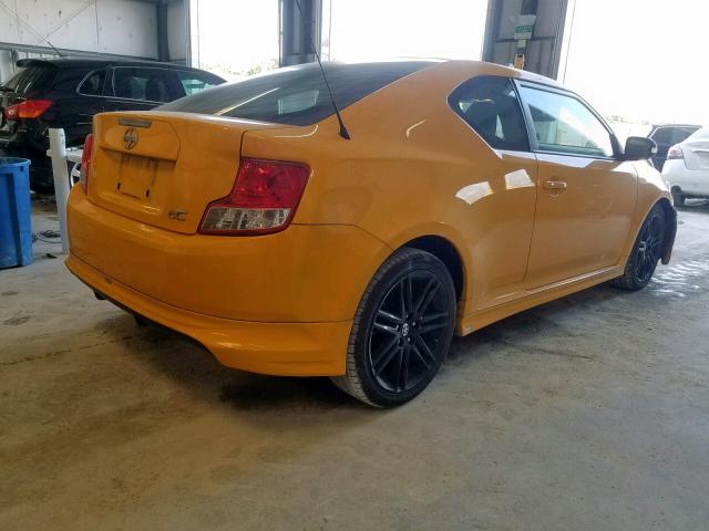 JTKJF5C76C3029717 - 2012 TOYOTA SCION TC ყვითელი ფოტო 4