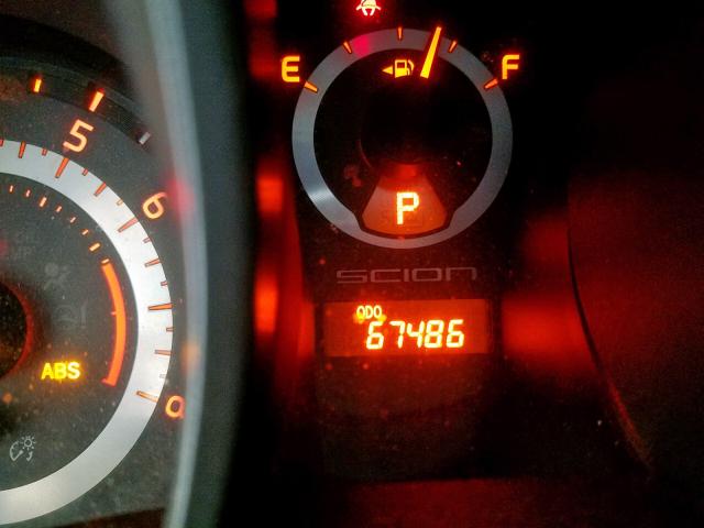 JTKJF5C76C3029717 - 2012 TOYOTA SCION TC ყვითელი ფოტო 8