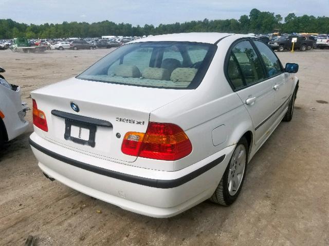 WBAEU33463PM57737 - 2003 BMW 325 XI WHITE photo 4