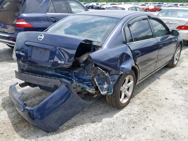 1N4BL11D06C206343 - 2006 NISSAN ALTIMA SE BLUE photo 4