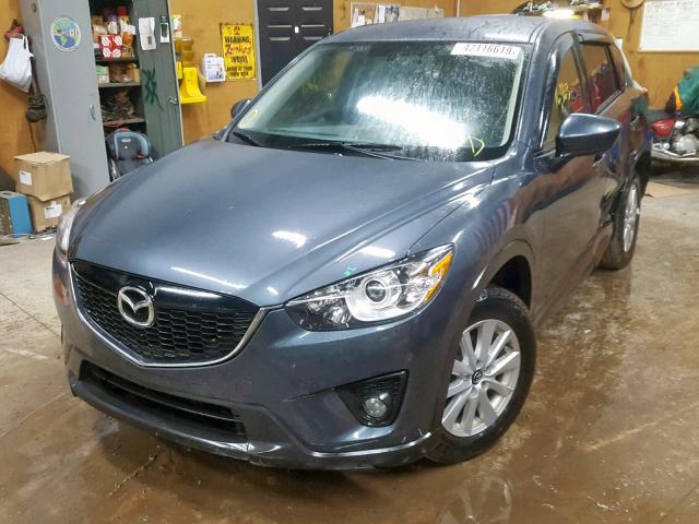 JM3KE4CE9D0102211 - 2013 MAZDA CX-5 TOURI GRAY photo 2