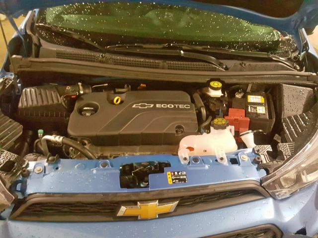 KL8CB6SAXHC839527 - 2017 CHEVROLET SPARK LS BLUE photo 7