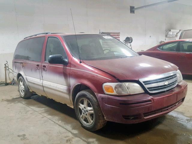 1GNDV13E43D132103 - 2003 CHEVROLET VENTURE LU RED photo 1