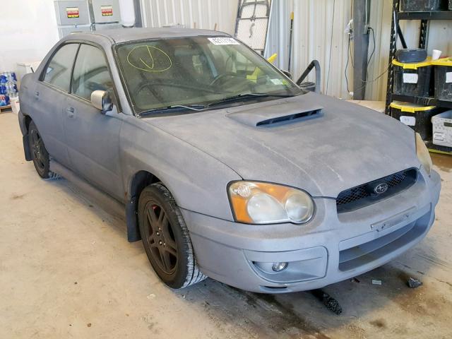 JF1GD29614G503707 - 2004 SUBARU IMPREZA WR GRAY photo 1