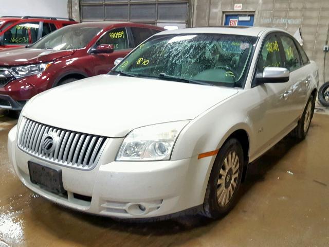 1MEHM40W88G606800 - 2008 MERCURY SABLE LUXU CREAM photo 2