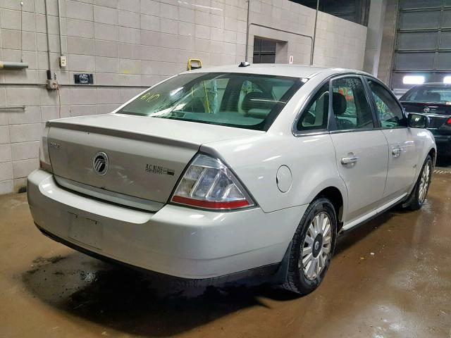 1MEHM40W88G606800 - 2008 MERCURY SABLE LUXU CREAM photo 4