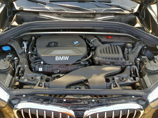 WBXHU7C31J5L08663 - 2018 BMW X1 SDRIVE2 BLACK photo 7