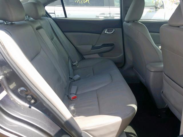 19XFB2F9XCE039213 - 2012 HONDA CIVIC EXL 灰色 照片 6