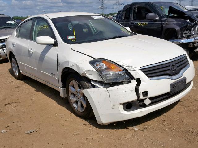 1N4CL21E59C163528 - 2009 NISSAN ALTIMA HYB WHITE photo 1