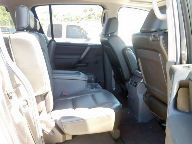 5N1AA08B25N702057 - 2005 NISSAN ARMADA SE GRAY photo 6